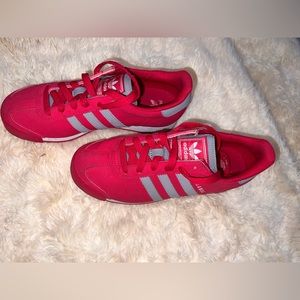 Adidas Samoa, Hot Pink, Size 7